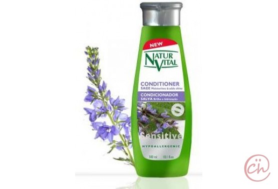 Натурален балсам за коса с градински чай Sensitive – Natur Vital